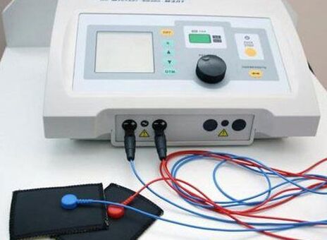 Dispositivo per elettroforesi - una procedura fisioterapica per la prostatite