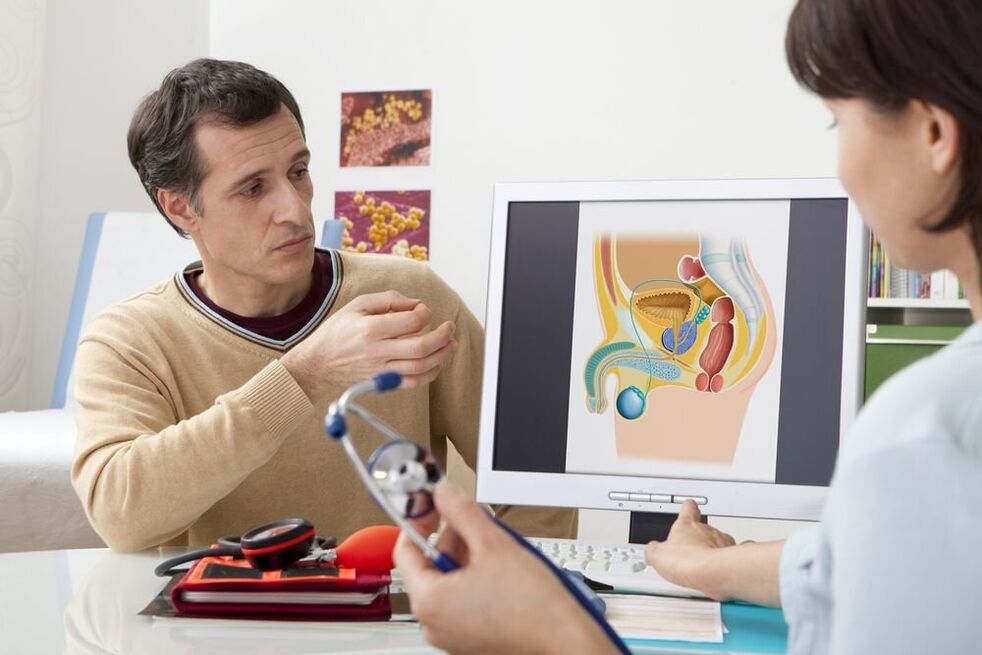 Per prevenire la prostatite, gli uomini hanno bisogno di controlli annuali con un medico. 