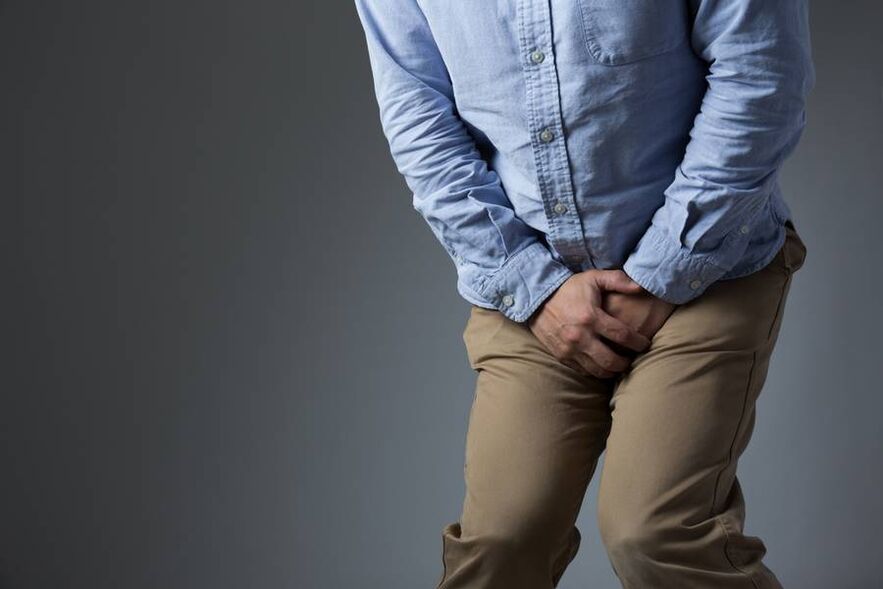 dolore negli uomini con prostatite